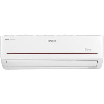Voltas 1.50 T 183V Vectra Prism 3 Star Copper Condenser 4-in-1 Adjustable Convertible, Anti-dust Filter Inverter Split Air Conditioner (2023 Model, White)
